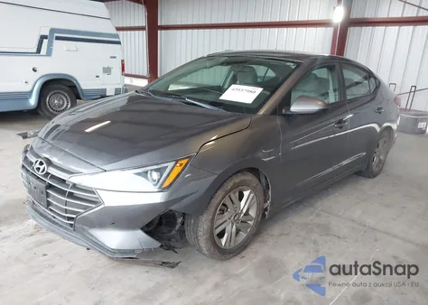 2019 Hyundai Elantra Sel z USA, uszkodzony, nr VIN 5NPD84LF5KH433207